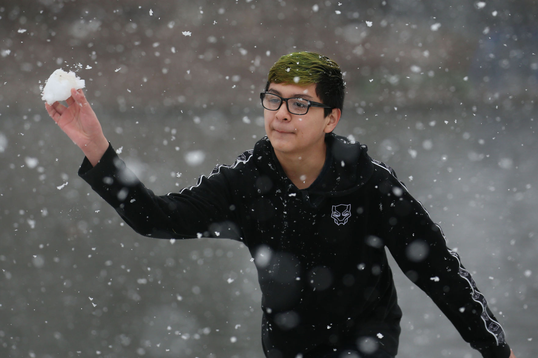 Snow across Tucson